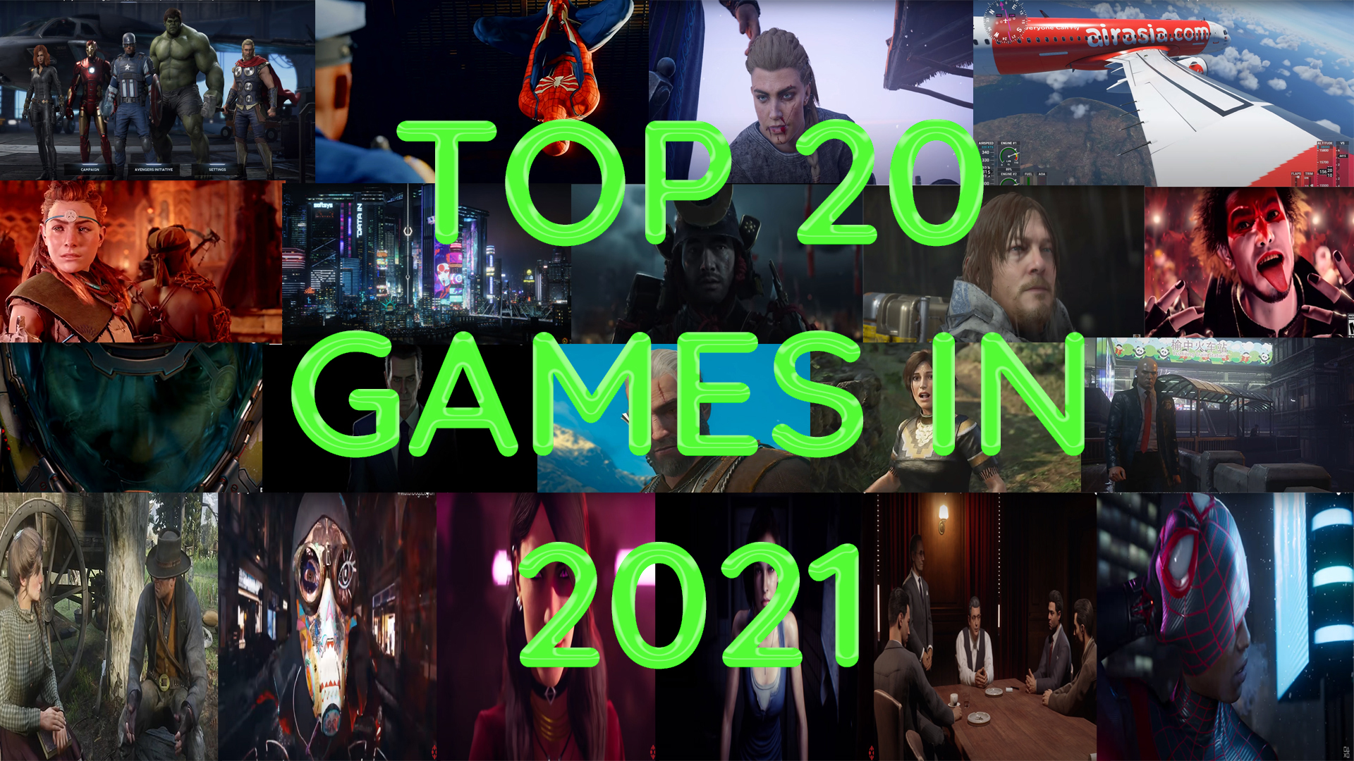 Top 20 PC Games 2021